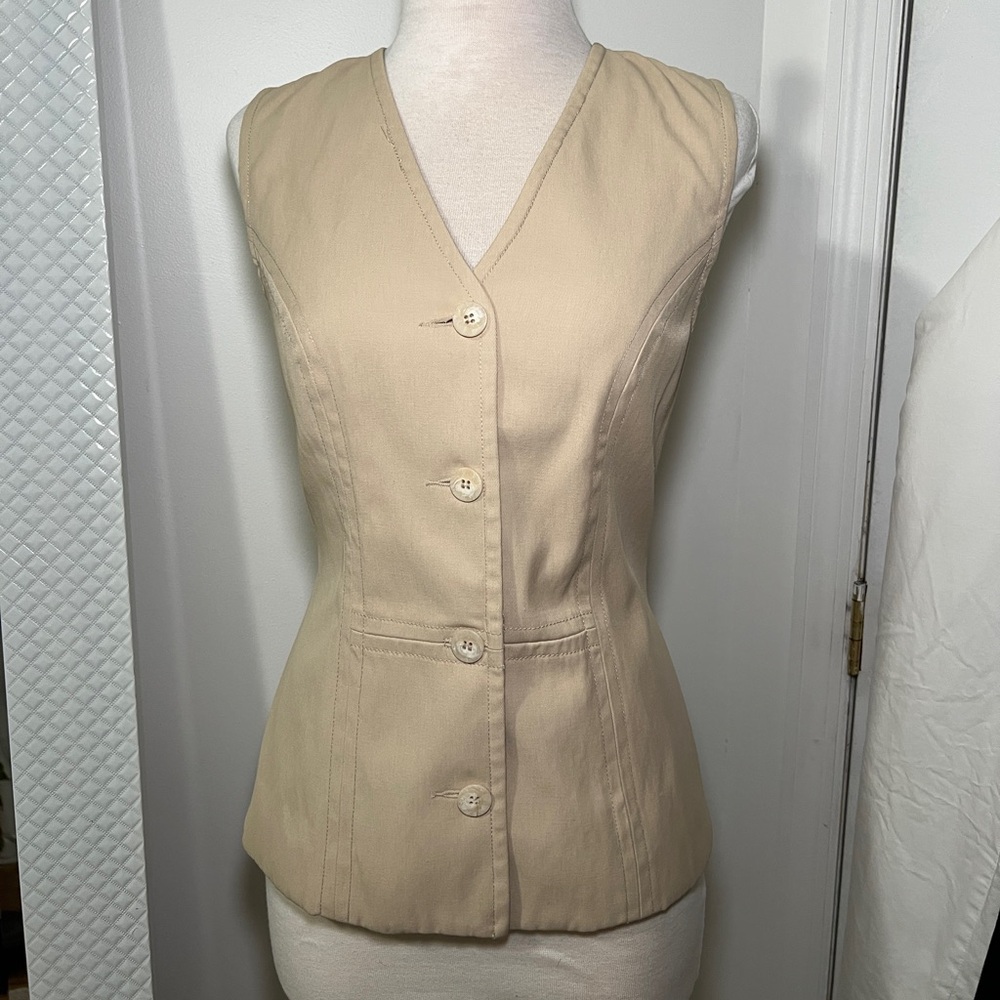 Beige Vest